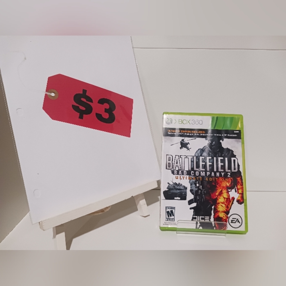 Xbox 360 Battlefield Bad Company 2 Ultimate Edition EA SPORTS Video Game